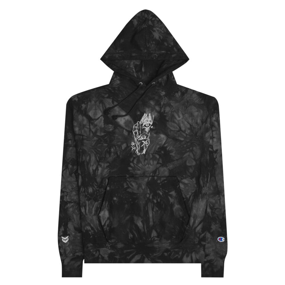 Re-Awakened 6 Eyes | Champion x NightOwl Tie-Dye Hoodie