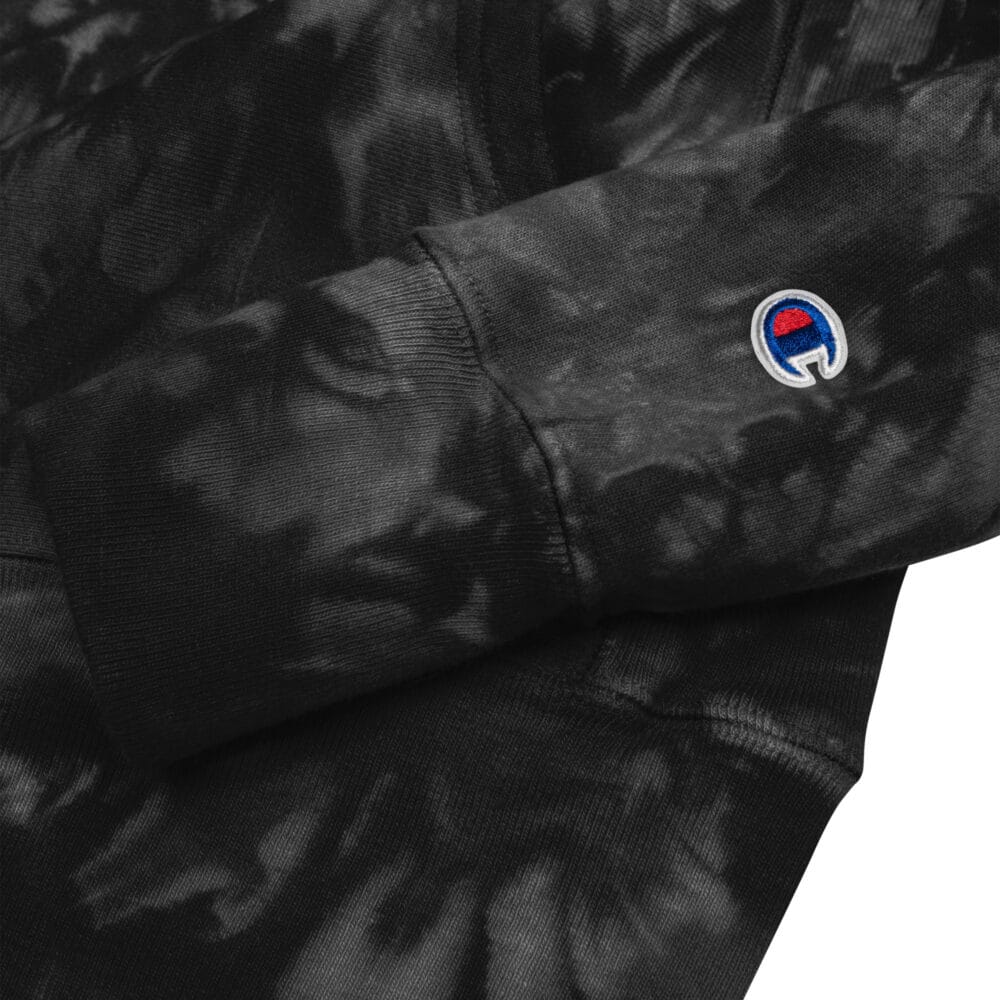 Re-Awakened 6 Eyes | Champion x NightOwl Tie-Dye Hoodie - Image 2