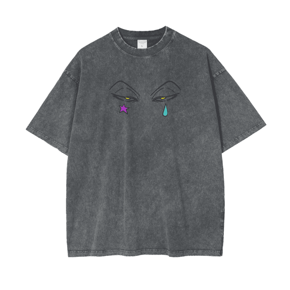 Phantom's Jester | Oversize Washed T-Shirt