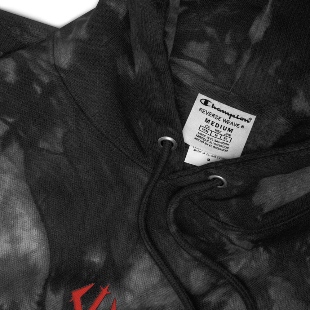Berserk | Champion Embroidered Tie-dye Hoodie - Image 2
