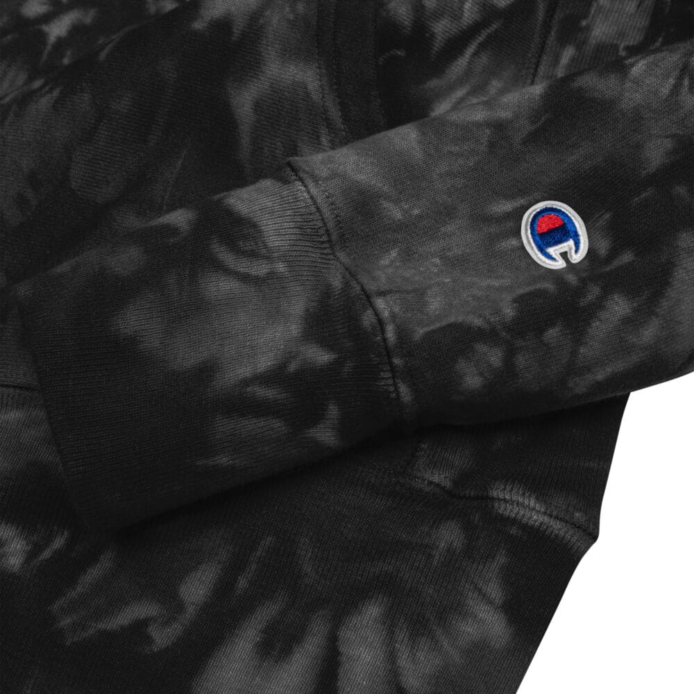 Berserk | Champion Embroidered Tie-dye Hoodie - Image 3