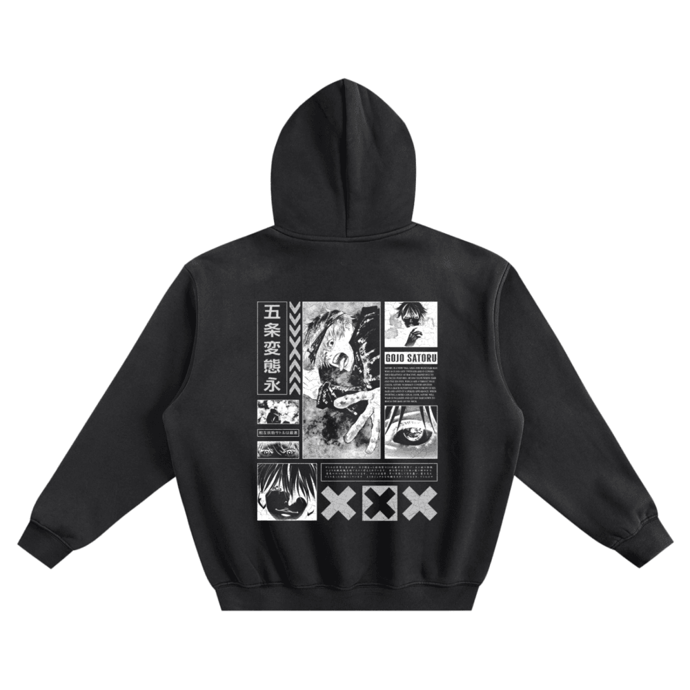 SixEyes | Fleeced Boxy Hoodie - Image 2