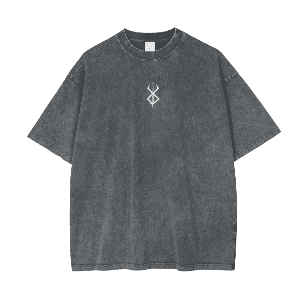 Mark of the Damned | Oversize Washed T-Shirt - Image 3