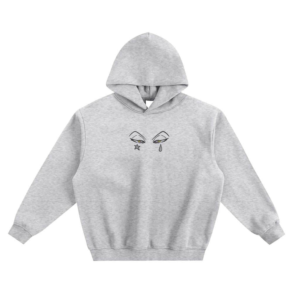 Starry Tears | Fleeced Boxy Hoodie