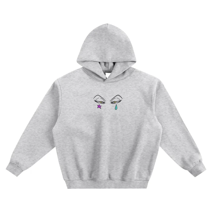 Starry Tears | Fleeced Boxy Hoodie