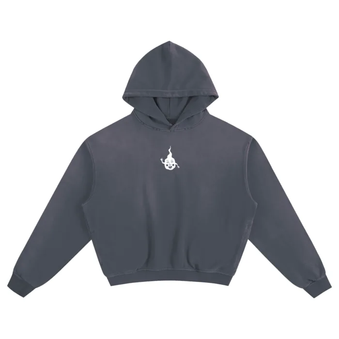 Dimples Charm | Sunfade Boxy Hoodie