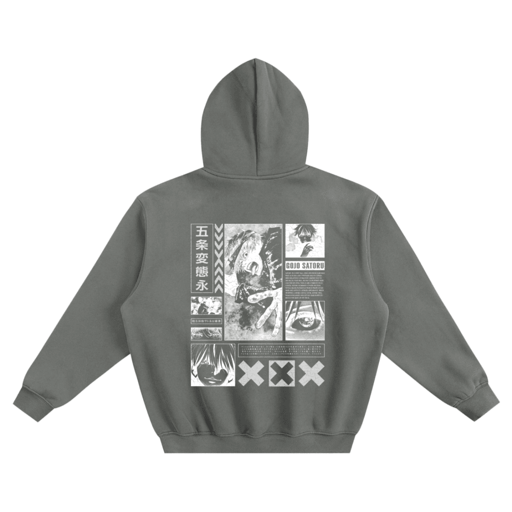 SixEyes | Fleeced Boxy Hoodie - Image 4
